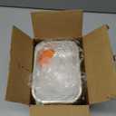 LNYZQUS 1lb Small Aluminum Pans With Lids 30 Pack, 16oz Foil Baking Tins Leftover Containers Takeout To Go Food Containers With PP Covers,Disposable Individual Pie Cake Pans Holders