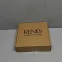 KENES Brushed Gold Bathroom Faucets, Modern Single Hole Lavatory Vanity Faucet, Single Handle Bathroom Sink Faucet Gold, with Pop Up Drain & Water Supply Hoses LJ-9031-4 (Short)