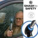 2 x Medical king Car Door Handle for Elderly (2 Pack) Assist for Elderly Assist Support Handle Multifunctin for Seniors and Handicapped 3 in 1 Seat Belt Cuter and Windo Braker Hammer