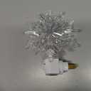 Tuanse 4 Pcs Snowflakes Christmas Night Light Xmas Decoration LED Snowflake Pure White Night Light Plug into Wall with 360 Degree Swivel Plug and ON/Off Switch for Bedroom Living Room Porch