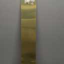 Prime-Line J 4703 6 x 34 In., Aluminum, Door Kick, Brite Brass Plated (Single Pack)