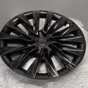18 inch Wheel Covers for Tesla Model 3 2024-2025Full-Edge Coverage Hubcaps Compatible with Tesla Model 3 Highland -4 Covers per Package Rugged ABS MaterialBaked Enamel (Bright Black)