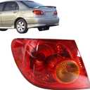 LH Left Driver Side Outer Tail Light Replacement for Toyota Corolla 2003-2008 Tail Lamp 8156002290 TO2800154
