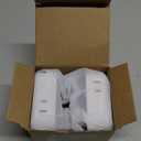 2 Pack European Plug Adapter USB C, TESSAN US to Europe Adapter 4 Outlets 3 USB Charger, Type C International Power Adaptor to Italy Spain France Portugal Iceland Germany, Europe Travel Essentials