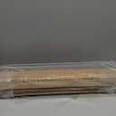 LazBlinds No Drill Cordless Bamboo Roman Shades, 20" W × 48" H, Brown