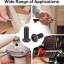 uxcell M10x20mm Hex Socket Button Head Cap Bolts Screws Alloy Steel 15pcs