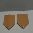 Tissue Box Cover for PU Leather, Modern Simple Solid Color Holder Square Tissue Bag, Ideal for Bathrooms,Office,Car,Nightstand,Outdoor Tent,Dining Table,5"X5"X5", Double Bronze