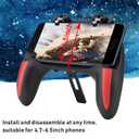 MUNEFE Mobile Game Controller, Portable Game Handle with Dual Cooling Fans, Smartphone Game Controller Gamepad for 4.7 To 6.5Inch Phones