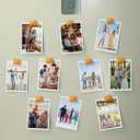 12-Pack Fish-Shaped Fridge Magnets Cute Funny Food Style Refrigerator Magnets, Realistic Polymer Resin Mini Fish Magnets, Strong Magnetic Hold for Notes, Photos & Kitchen Decor