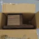 ADIIL Mail and Key Holder for Wall Decorative, Wooden Wall Mount Key Rack Hanger Organizer with 4 Double Key Hooks, Rustic Home Decor for Entryway Hallway, Brown