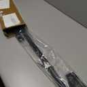 QWORK Cam Bar Lock Enclosed Trailer Door Latch, 45 Inch Black Stainless Steel Lock for Trailer, Cargo, RV Folding Doors