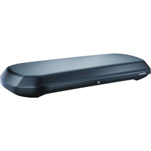 INNO ROOF BOX 320 Matte Black 9cu ft, Cargo Box, Low profile, Cargo Box, DualSide Opening with Locks, Made in Japan, Compatible with Aero & Square Bars, Tool Free install, for SUVs, Wagons, EVs, Cars