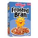 Kellogg's Frosted Bran Breakfast Cereal, Fiber Cereal, Family Breakfast, Original, 12.7oz Box (1 Box) (EXP 03/08/26)