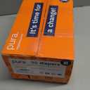 Pura Hypoallergenic Diapers, Size 1 (4-11lbs), Newborn, Totally Chlorine Free, Wetness Indicator, Suitable for Sensitive Skin, Soft Organic Cotton Comfort, Overnight, 3 Packs of 32 (96 Baby Diapers)