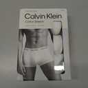 Calvin Klein Men's Cotton Stretch 3-Pack Low Rise Trunks (White, S)