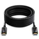 Maxonar 8K Fiber Optic HDMI Cable 50FT [Certified] Ultra High Speed HDMI Cable 8K60 4K120 144Hz 48Gbps CL3 HDCP 2.2&2.3 eARC HDR Dolby for PS5/Xbox Series X/Apple TV 4K, Roku TV (Grey)