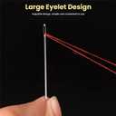 5 x Sewing Tool Set, 37Pcs Big Eye Steel Sewing Needles Kit, Threader and Needle Repair Kit, Needle Threaders and Seam Ripper for Hand Sewing (37pcs Tool kit)