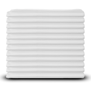 3 White Classic White Cotton King Size Pillow Cases, Heavy Weight Quality Pillowcase, Pillow Covers