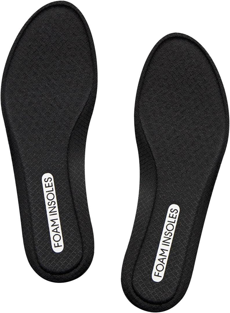 Endoto Foam Insoles for Skechers Shoes, Replacement Cushion Inserts for Men Sneakers for Foot Comfort All Day(Size:US Men11-EU45)