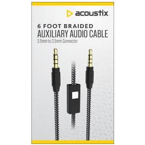 Acoustix 6 Foot Braided 2 Pack