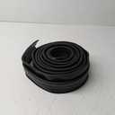 Garage Door Seal Trim Garage Door Threshold Sealing Strip Stripping Bottom Weather Insulated Shape Thick Strips Universal Protection Waterproof Exterior Seals Rubber Black, 16Ft