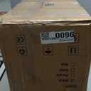 Walkers for Seniors, Rollator Walker with Seat, 12" Big Rubber Wheels All Terrain Rollator Walker with Backrest, Built-in Cable, Cup Holder, Foldable and Height Adjustment for Seniors, Black