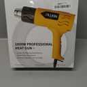 Heat Gun, BILLION GOLD 1800W Hot Air Gun 752-1112 with 2 Temperature Setting, Heat Gun for Crafting, Shrink Tubing, Paint Removing - 2 Nozzles