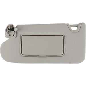 Nakuuly Left Driver Side Sun Visor Gray with Light, Without Sunroof Compatible with Nissan Altima 2013 2014 2015 2016 2017 2018 Replaces # 96401-3TA2A