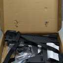 ELIVED Pillar TV Mount for Most 26"-60" TVs, Column TV Mount for Gazebo Patio Pergola, No Drill Full Motion tv Bracket Swivel and Tilt, Fits Multi-Shaped Poles, Max VESA 400x400mm, 77 Lbs. YD0084