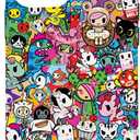 iPhone 12 mini Tokidoki Cute Colorful Classic Collage Pattern Logo Case