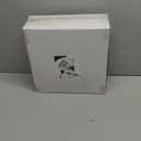 FLOWERCAT 60PCS Silver Plastic Plates - Heavy Duty White and Silver Plastic Plates Disposable - Include 30PCS 10.25inch Dinner Plates and 30PCS 7.5inch Dessert Plates for Wedding&New Year&Christmas (Sliver)