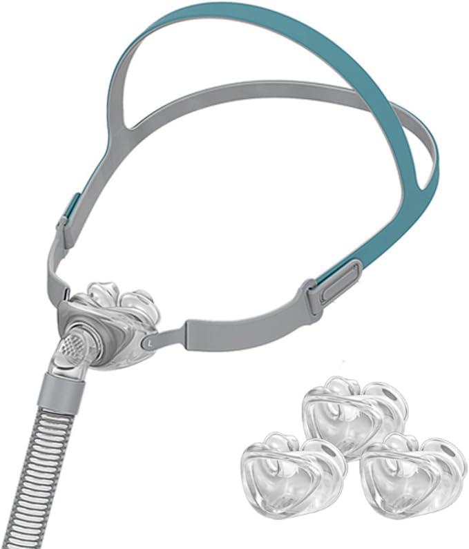 viohead Nasal Pillow Supplies with Headgear, Frame, Tube and 3 x Nasal Pillow