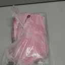 Tatuo 12 Pieces Mini Tutu Table Skirt Wine Bottle Cover Tutu Skirt Tulle Vase Skirt Decor Garland Centerpieces for Wedding Baby Shower Cake Dessert Birthday Party(Pink and White)