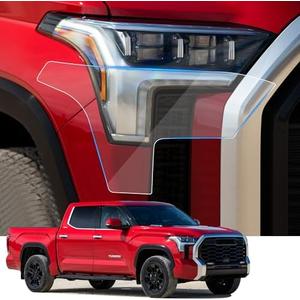LUNQIN Car Headlight Protection Film for Toyota Tundra 2022 2023 2024 2025 Auto Accessories Lucency Vinyl Exterior Decoration Self Adhesive Sheet Sticker Cover Tint Tail Light