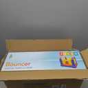 Intex Inflatable Colorful Jump-O-Lene Castle Bounce House, for 2 Kids Ages 3-6 - Large Blow-Up Indoor Outdoor Children's Bouncer Jumper Playhouse