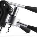 HOST Lever Corkscrew, Soft Touch Handles, 3 Blade Foil Cutter