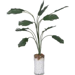 Dollhouse Plants Props, 1:12 Scale Miniature Banana Tree DIY Making Potted Plants for Doll House Dollhouse Accessories (S)