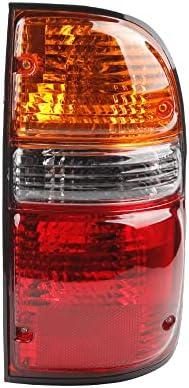 Dasbecan Rear Tail Light Assembly Passenger Right Side Compatible with Toyota Tacoma 2001 2002 2003 2004 Brake Lamp Taillights Replaces OEM# 8155004060 TO2801139
