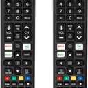 New Universal Remote for Samsung TV, Replacement Compatible for All Samsung Smart TV, LED, LCD, HDTV, 3D, Series TVPack of 2