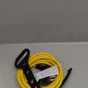 Tellegloww 15ft Extension Cord Compatible with Nema 6-15 6-15p Male to 6-15r Female, 15 Amp Power Cable for 220/240v Air Condition LED Grow Lights Cord Heavy Duty 14awg/3c, 240v, 3750w (Yellow)