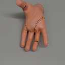 Wednesday Addams Family Hand Props, Halloween Cosplay Hand by Addams Family, Cosplay Hand Scary Props Decorations Gift for Family