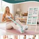 Pilates Essentials Kit for Women, Pilates Kit for Home Workouts with Pilates Ring, Mini Ball, Resistance Bands, Pedal Resistance Band, Yoga Strap, Socks, Bag, Pilates Equipment for Starter, Beginners