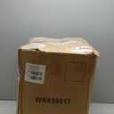 Rolling Cart with 4 Drawers, Clear Plastic Drawer Organizers, Vanity Cart