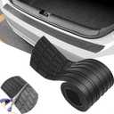 Car Rear Bumper Protector, (41 x 3.1 Inch Trimmable, 0.16 inch Thickness) Anti-Scratch Rubber Rear Bumper Cover, Automotive Exterior Accessories for SUV & Truck, with Wet Wipes