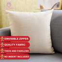 2 x JarThenaAMCS Christmas Pillow Cover Rectangle Gingerbread 12 x 20 Inch Xmas Coffee Throw Pillow Case Tis The Season Cushion Cover for Home Office