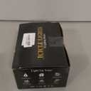 66ft Icicle Lights for Outside, Blue and White Christmas Lights Outdoor Indoor, 640 LED Twinkle String Light with 120 Drops Short Curtain Lights for Thanksgiving Room Home Wall Bedroom Window Decor