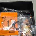 FUNWHOLE Carpentry Van Lighting BuildingBricks Set  Farm Woodworker Car Collectible Display Set 496 Pcs for Adults and Teen