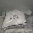 MIULEE Goose Feather Down 14x36 Pillow Insert with 100% Down-Proof Cotton Cover, Soft Fluffy Decorative Pillow for Sofa Bed Couch Living Room White