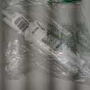 White Tension Curtain Rod for Windows 28 to 48 inch, Adjustable Expandable Pressure Spring Curtain Rod No Drilling, 7/8" Curtain Rod for Bedroom Doorway Closet Door