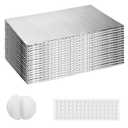 2 Car Garage Door Insulation Kit, 16 Pcs Double Bubble Panels Reflective Insulating Aluminum Radiant Barrier Thermal with Self Adhesive Dots Set for Garage Greenhouse Attics Walls (23.6 x 47.2 Inch)